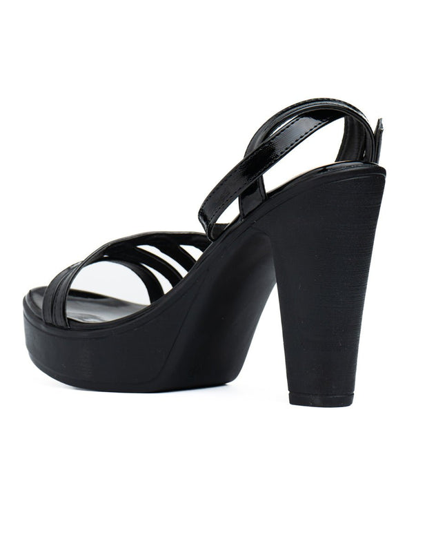 Sandalia Roxany - Negro Charol - Tienda Nébula