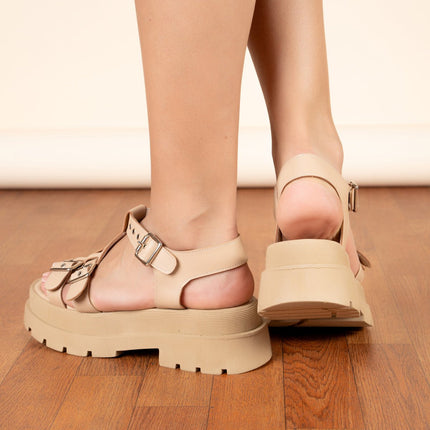 Sandalia San Andres 2.0 - Beige - Tienda Nébula
