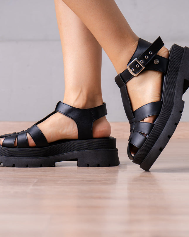 Sandalia Santa Marta 2.0 - Negro - Tienda Nébula