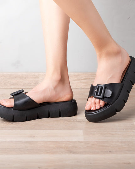 Sandalia Scottie - Negro - Tienda Nébula