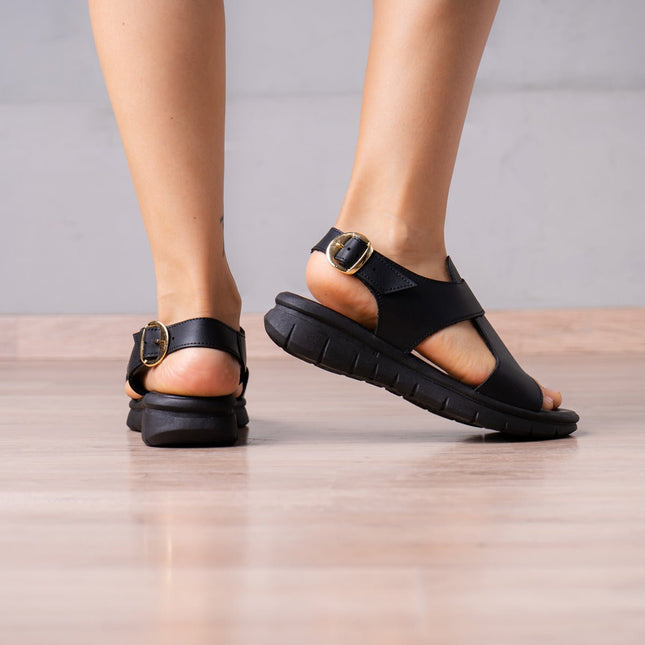 Sandalia Shuber 2.0 - Negro - Tienda Nébula