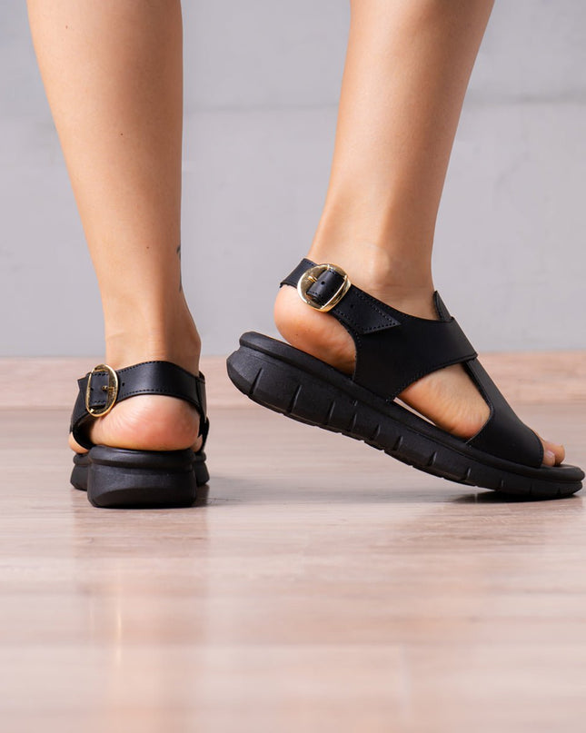 Sandalia Shuber 2.0 - Negro - Tienda Nébula
