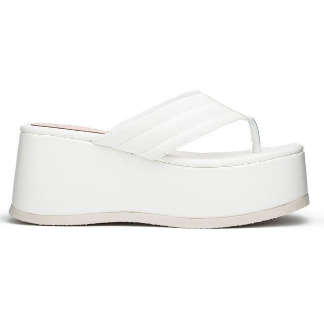 Sandalia Silvi - Blanco - Tienda Nébula