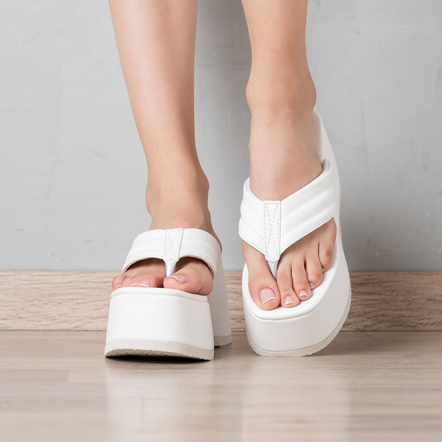 Sandalia Silvi - Blanco - Tienda Nébula