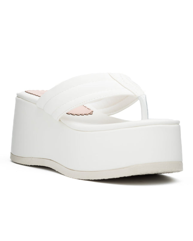 Sandalia Silvi - Blanco - Tienda Nébula