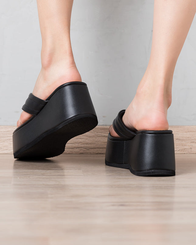 Sandalia Silvi - Negro - Tienda Nébula