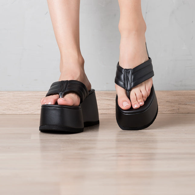 Sandalia Silvi - Negro - Tienda Nébula