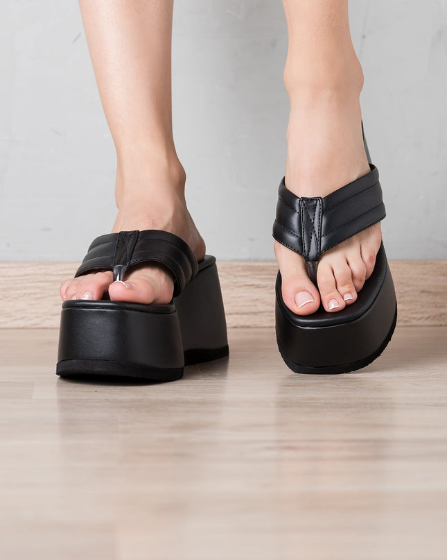 Sandalia Silvi - Negro - Tienda Nébula