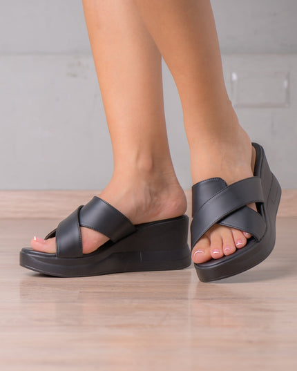 Sandalia Sixers - Negro - Tienda Nébula