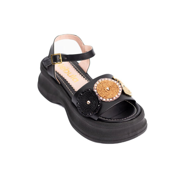 Sandalia Snezana - Negro - Tienda Nébula