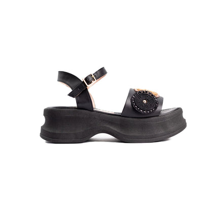 Sandalia Snezana - Negro - Tienda Nébula