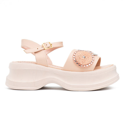 Sandalia Snezana - Palo Rosa - Tienda Nébula