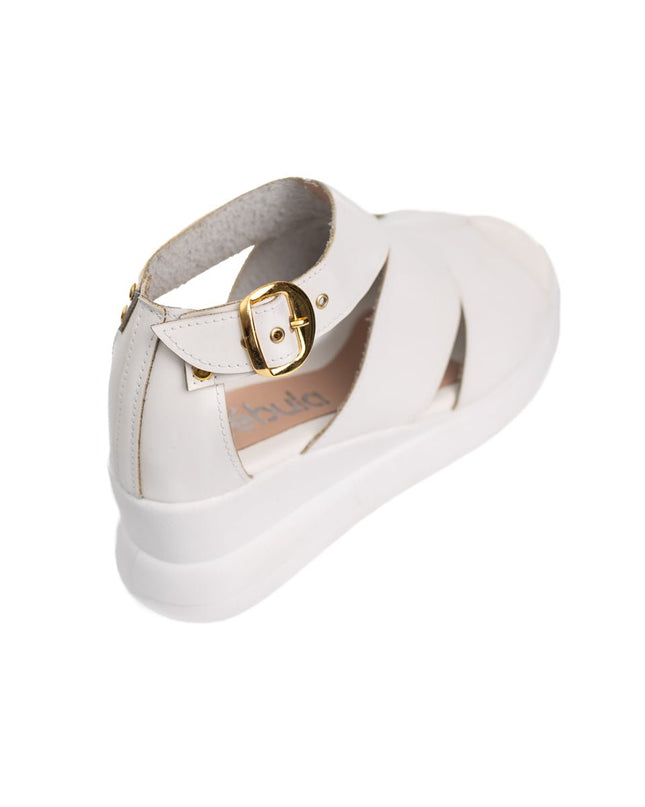 Sandalia Squilazi - Blanco - Tienda Nébula