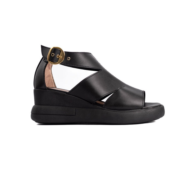 Sandalia Squilazi - Negro - Tienda Nébula