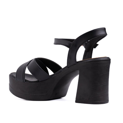 Sandalia Sthuani - Negro - Tienda Nébula