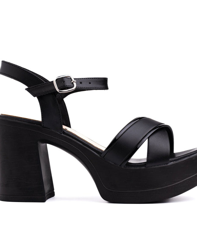 Sandalia Sthuani - Negro - Tienda Nébula
