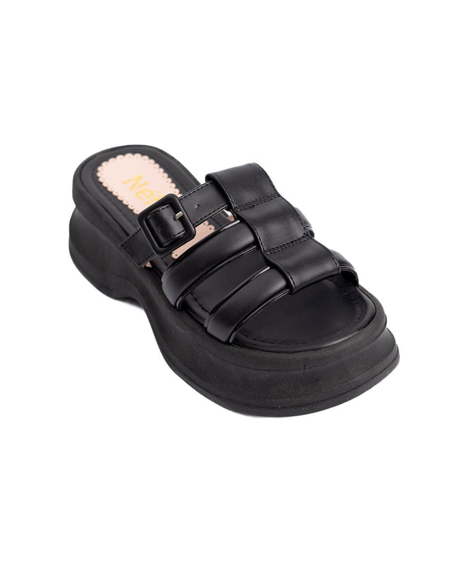 Sandalia Svetlana - Negro - Tienda Nébula