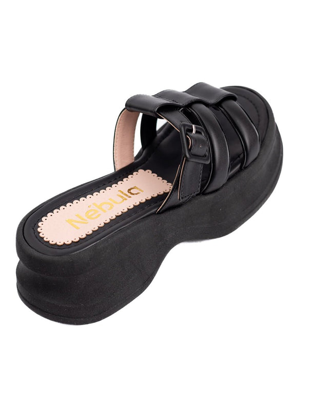 Sandalia Svetlana - Negro - Tienda Nébula
