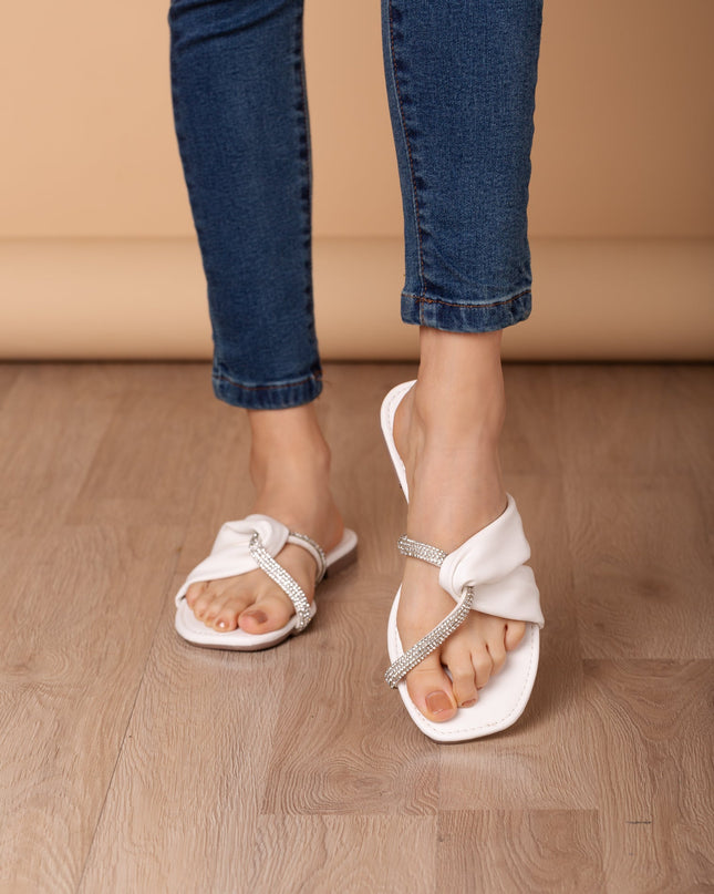 Sandalia Taskent - Blanco - Tienda Nébula