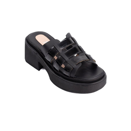 Sandalia Tridente - Negro - Tienda Nébula