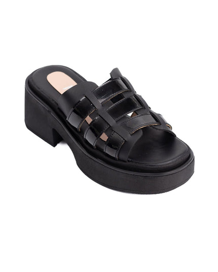 Sandalia Tridente - Negro - Tienda Nébula