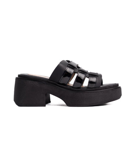 Sandalia Tridente - Negro - Tienda Nébula