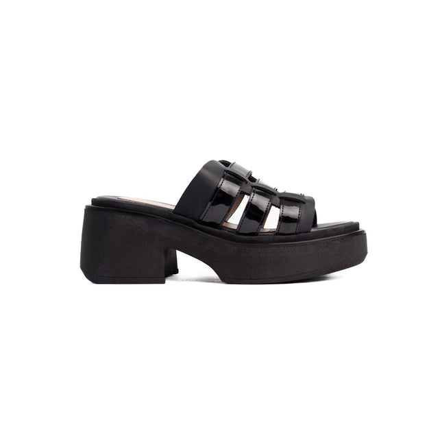 Sandalia Tridente - Negro - Tienda Nébula