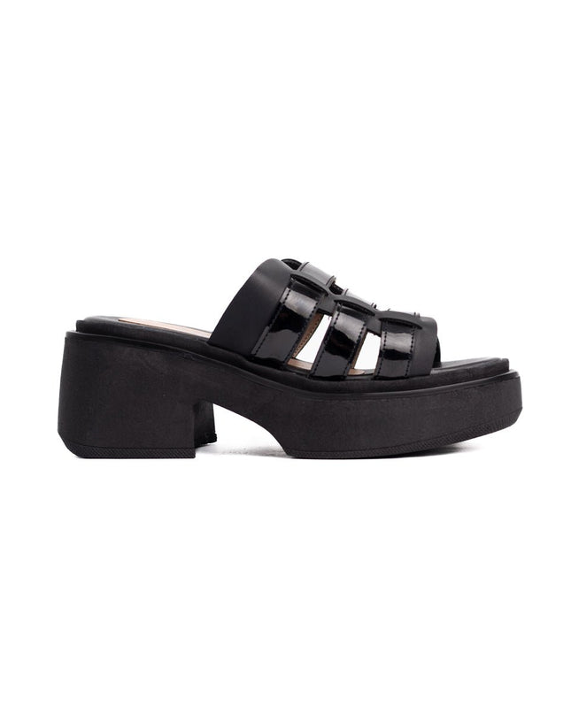 Sandalia Tridente - Negro - Tienda Nébula