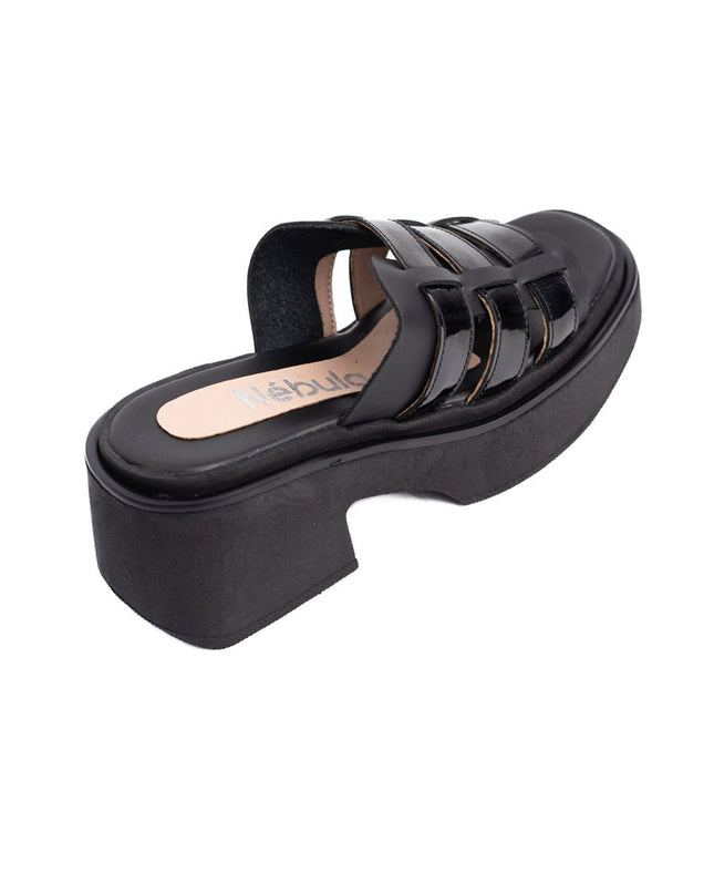 Sandalia Tridente - Negro - Tienda Nébula