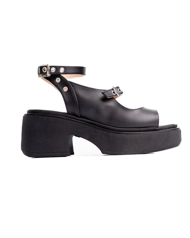 Sandalia Vasela - Negro - Tienda Nébula