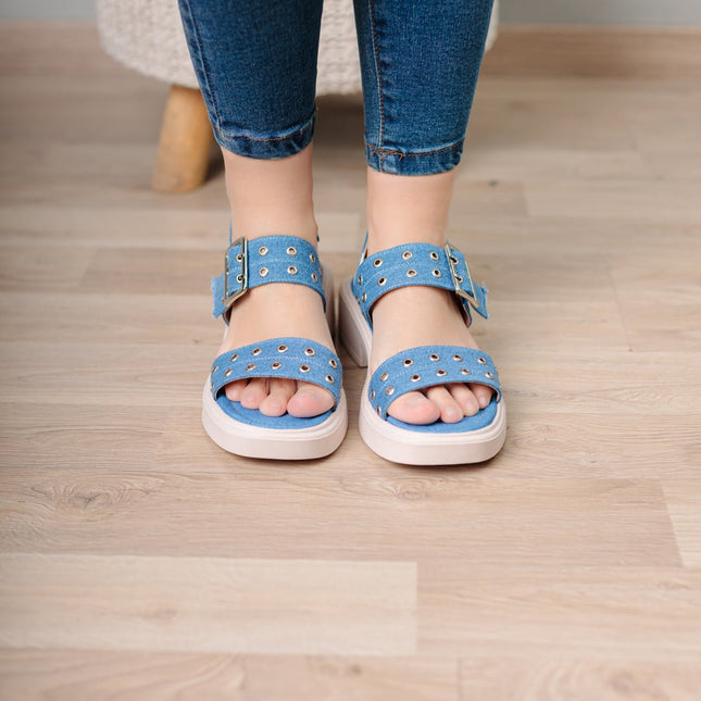 Sandalia Vastian - Denim - Tienda Nébula