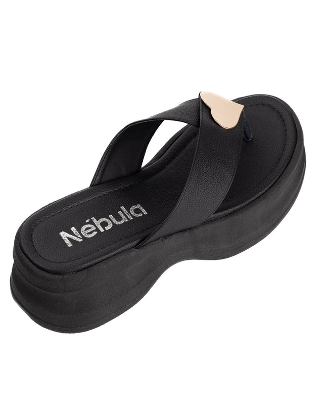 Sandalia Verne - Negro - Tienda Nébula
