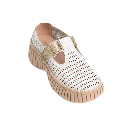 Sandalia Vesty - Blanco - Tienda Nébula