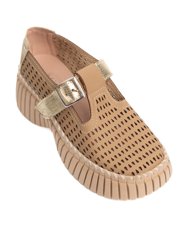 Sandalia Vesty - Camel - Tienda Nébula