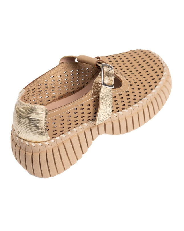Sandalia Vesty - Camel - Tienda Nébula