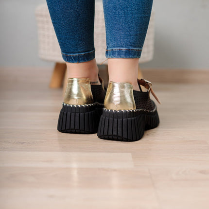 Sandalia Vesty - Negro - Tienda Nébula