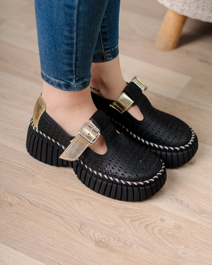 Sandalia Vesty - Negro - Tienda Nébula
