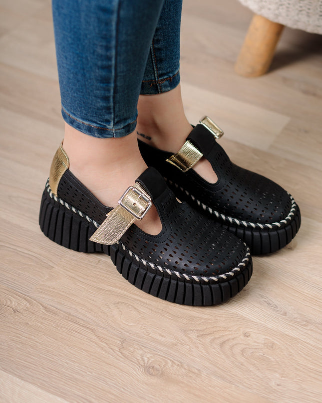 Sandalia Vesty - Negro - Tienda Nébula