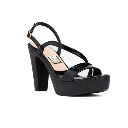 Sandalia Winny - Negro Charol - Tienda Nébula