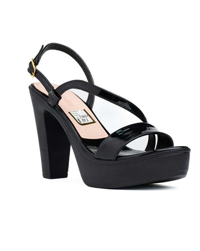 Sandalia Winny - Negro Charol - Tienda Nébula