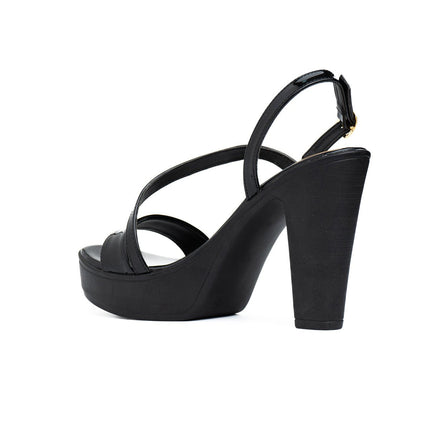 Sandalia Winny - Negro Charol - Tienda Nébula