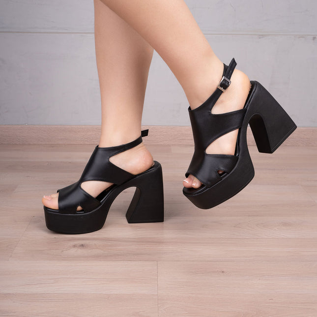Sandalia Yamena - Negro - Tienda Nébula