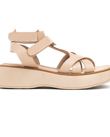 Sandalia Yandyt - Beige - Tienda Nébula