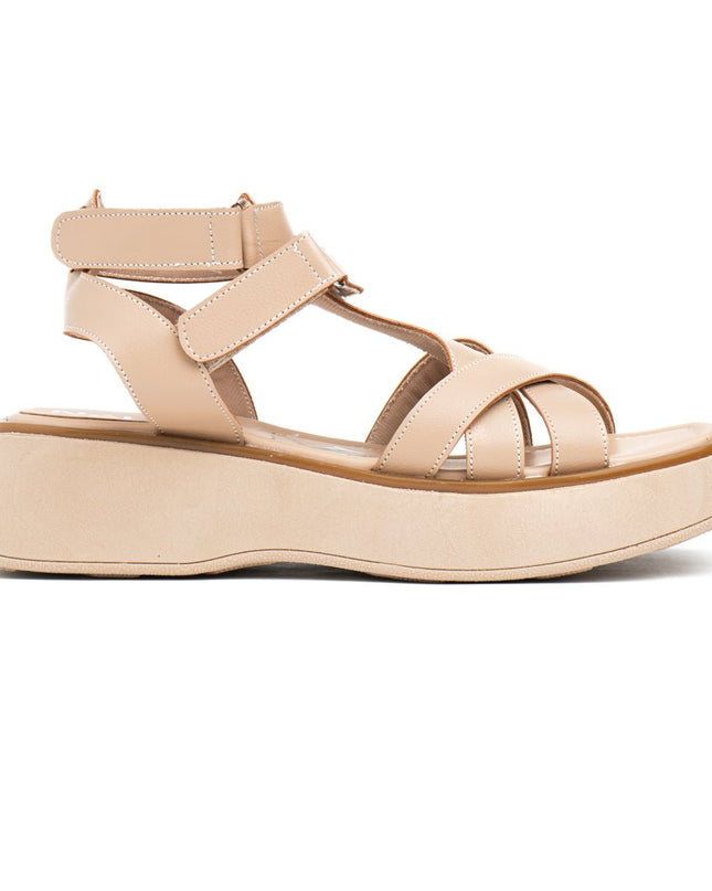 Sandalia Yandyt - Beige - Tienda Nébula