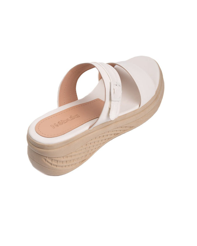 Sandalia Yubi - Blanco - Tienda Nébula