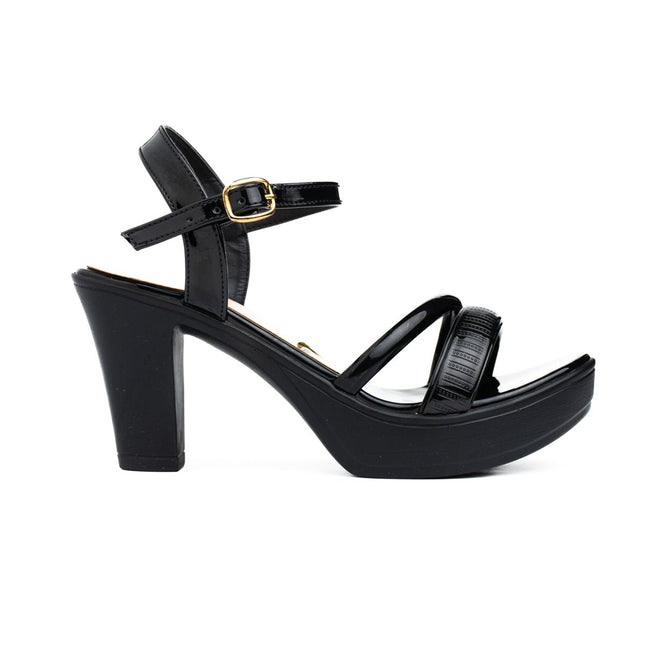 Sandalia Zandi - Negro Charol - Tienda Nébula