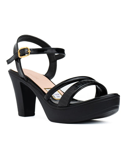 Sandalia Zandi - Negro Charol - Tienda Nébula