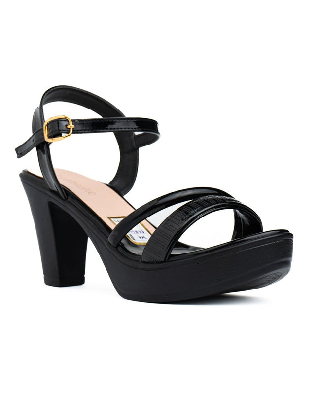 Sandalia Zandi - Negro Charol - Tienda Nébula