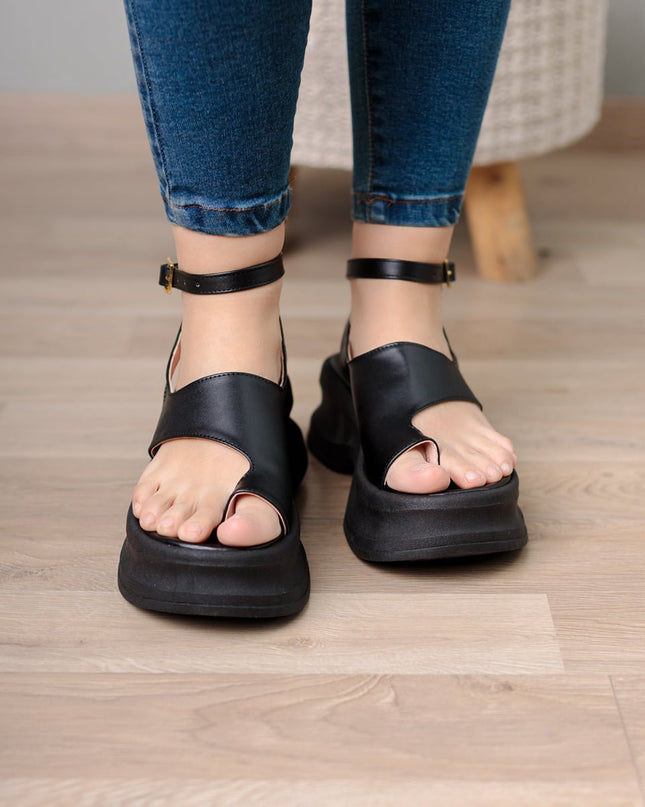 Sandalia Ziwya - Negro - Tienda Nébula