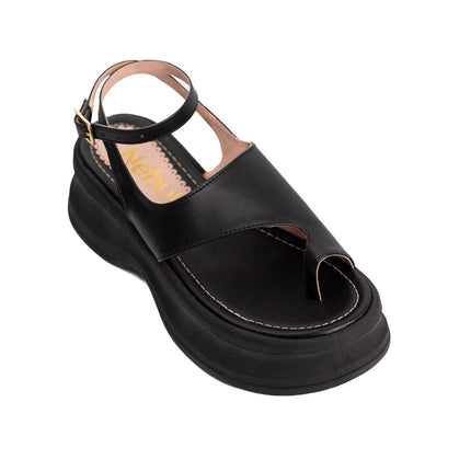 Sandalia Ziwya - Negro - Tienda Nébula